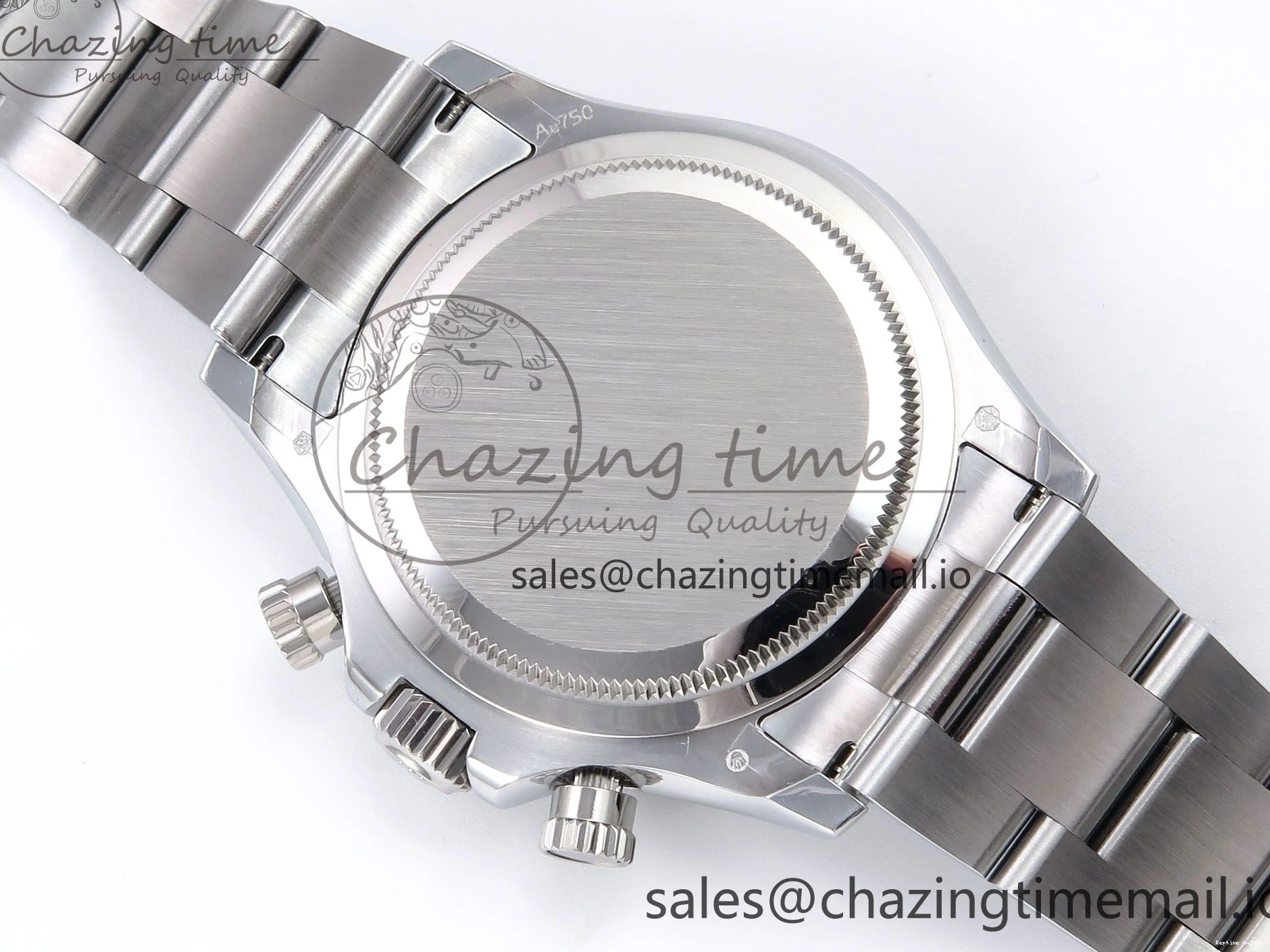 0402 Daytona 126509 QF 1:1 Best Edition Black Silver Dial on SS Bracelet SH4131 V6 (Gain Weight） DailyWear 1007